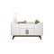 Manhattan Comfort Addie 53.54 Sideboard with 5 Shelves in White 244BMC6 - alternate 9